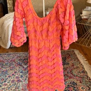 Judith March bell sleeve ribbon dress. Worn‎ once